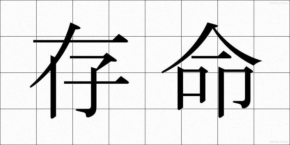 存命 (そんめい)