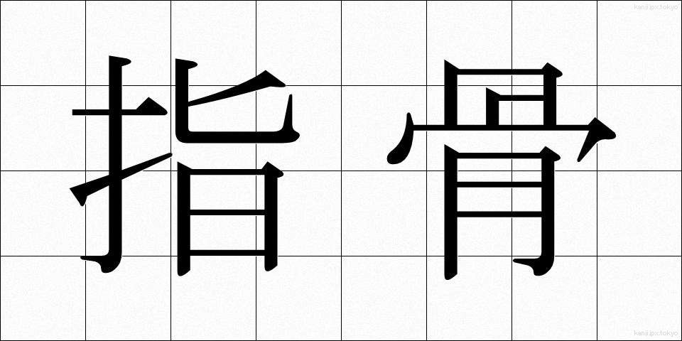 指骨 (しこつ)