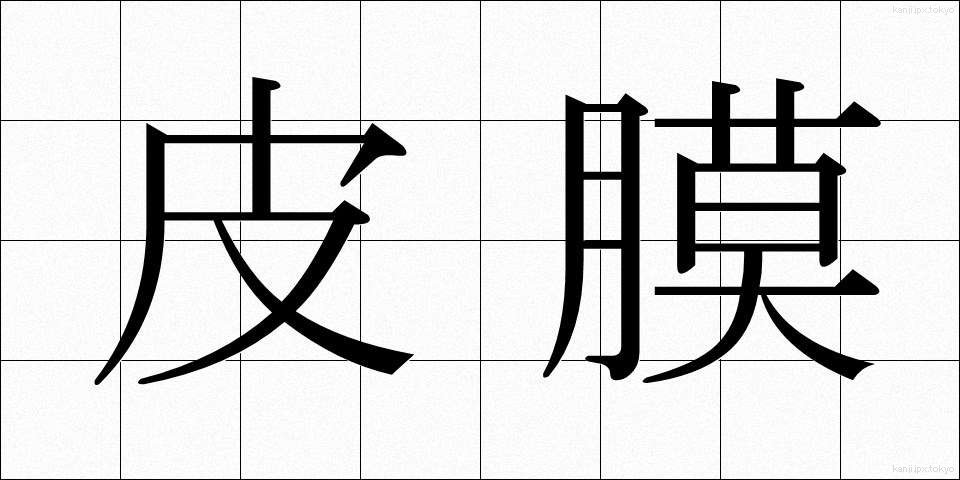 皮膜 (ひまく)