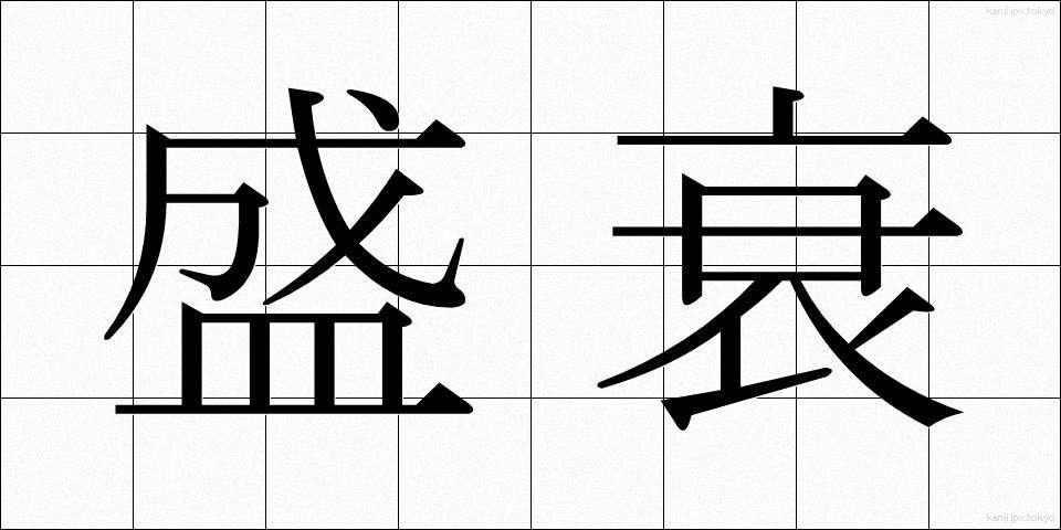 盛衰 (せいすい)