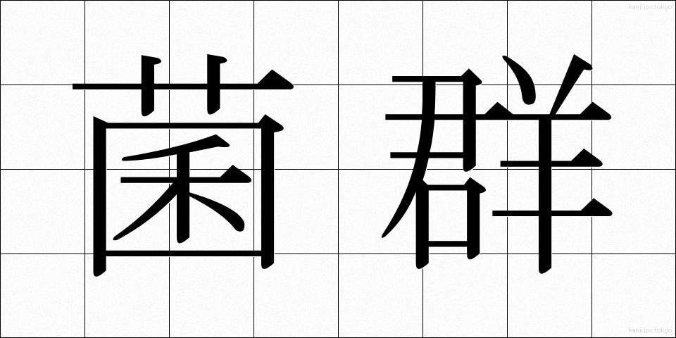 菌群 (きんぐん)