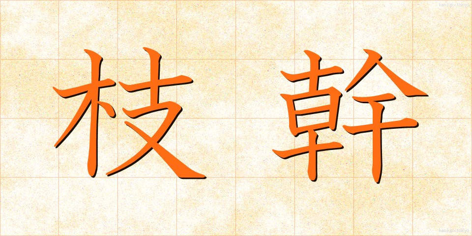 枝幹 (えだみき)