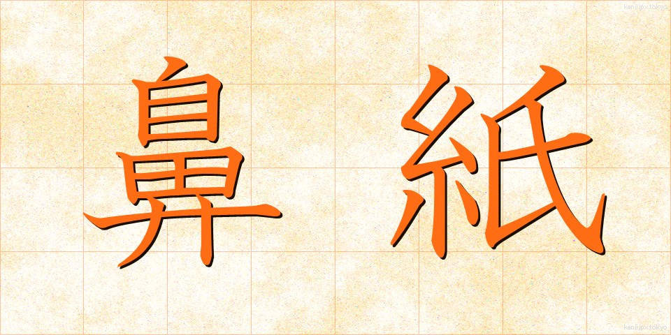 鼻紙 (はなかみ)