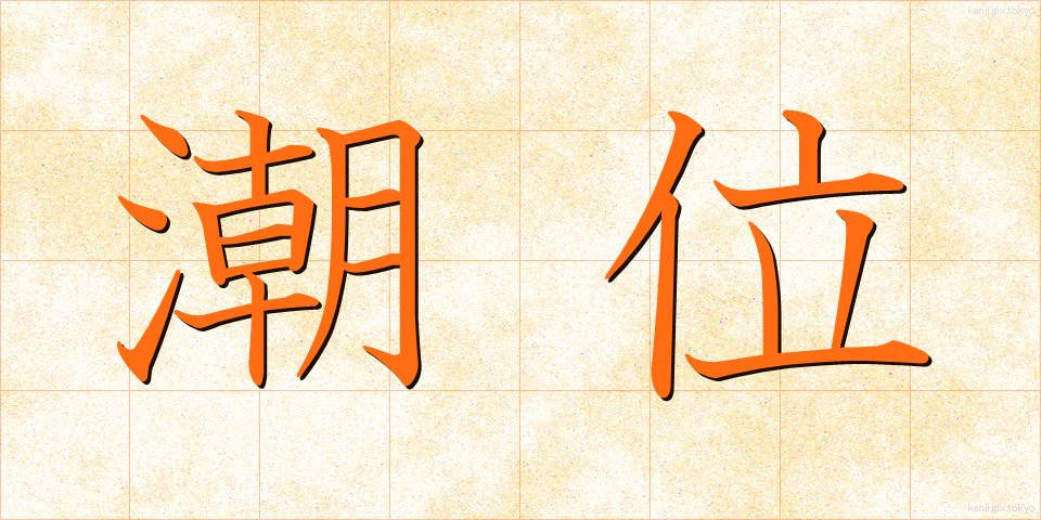 潮位 (ちょうい)