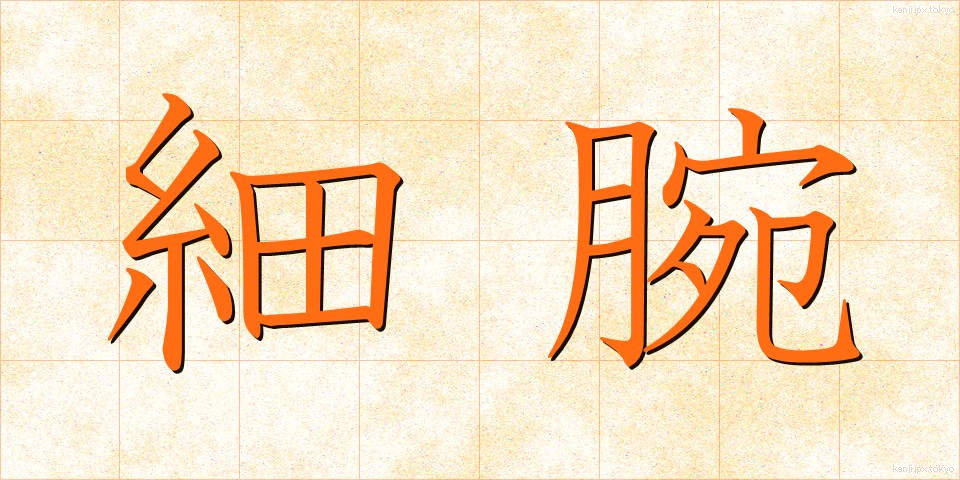 細腕 (さいわん)