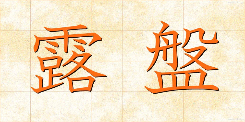 露盤 (ろばん)