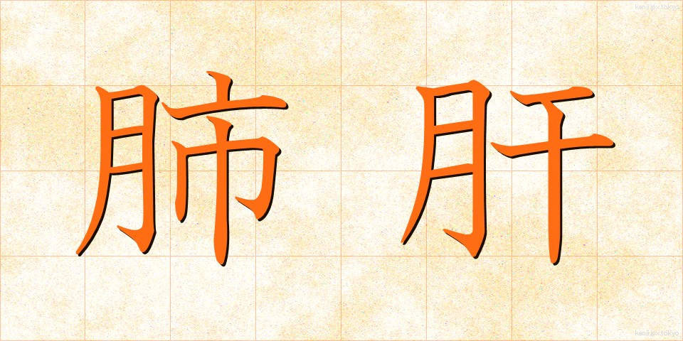 肺肝 (はいかん)