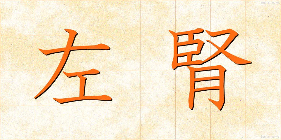 左腎 (さじん)