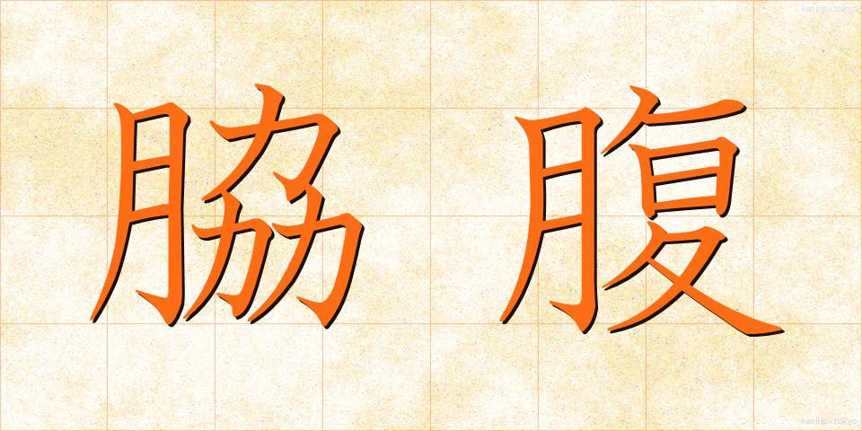 脇腹 (わきばら)