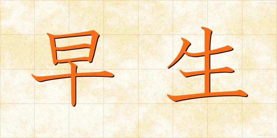 早生 (わせ)