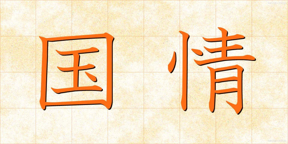 国情 (こくじょう)