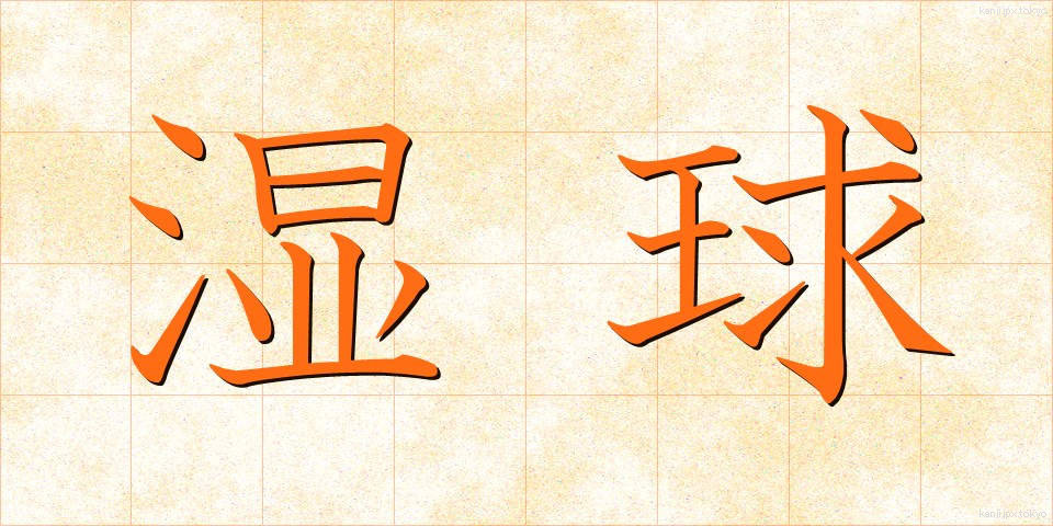 湿球 (しつきゅう)