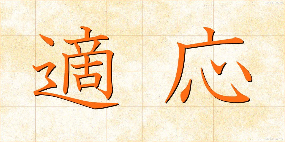 適応 (てきおう)