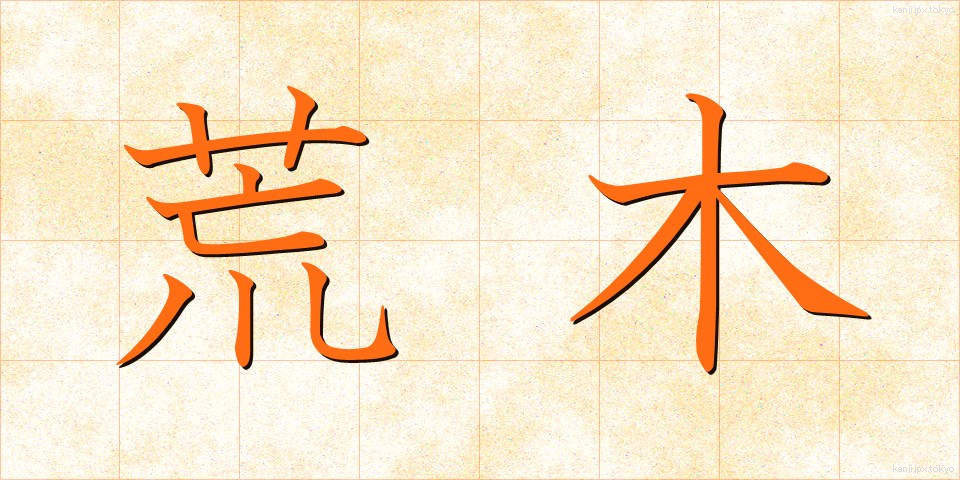荒木 (あらき)