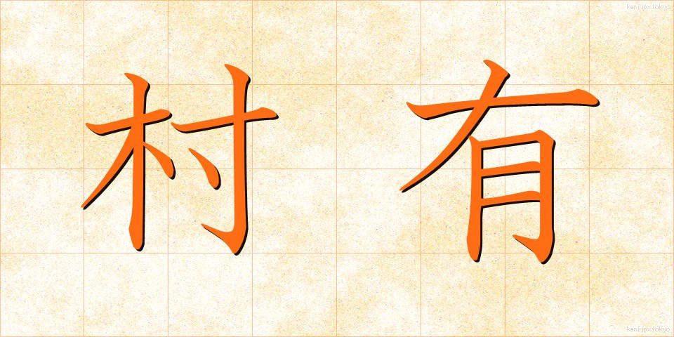 村有 (そんゆう)