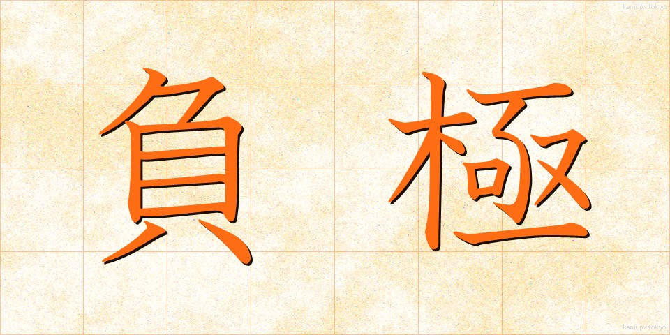 負極 (ふっきょく)