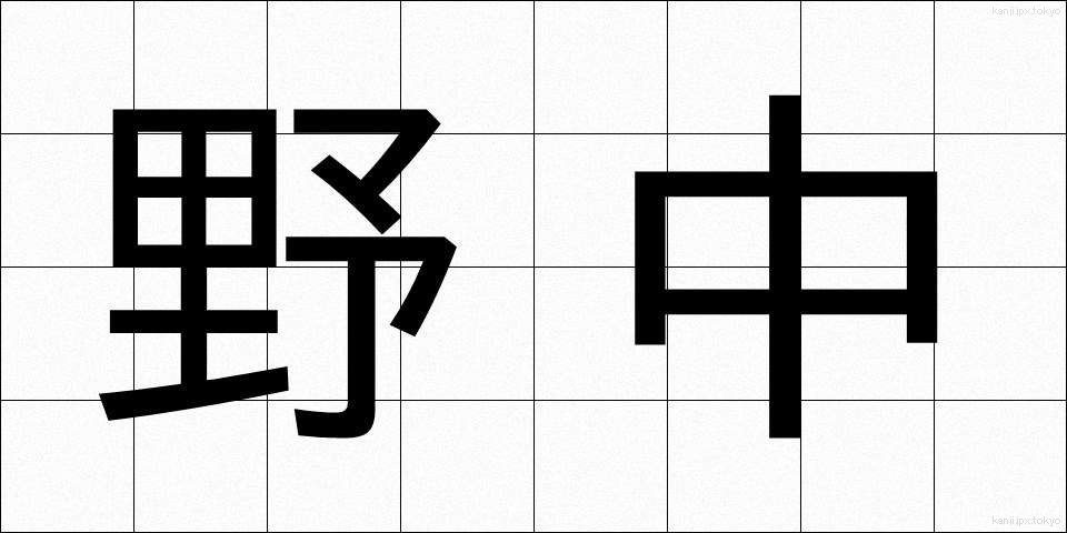 野中 (のなか)