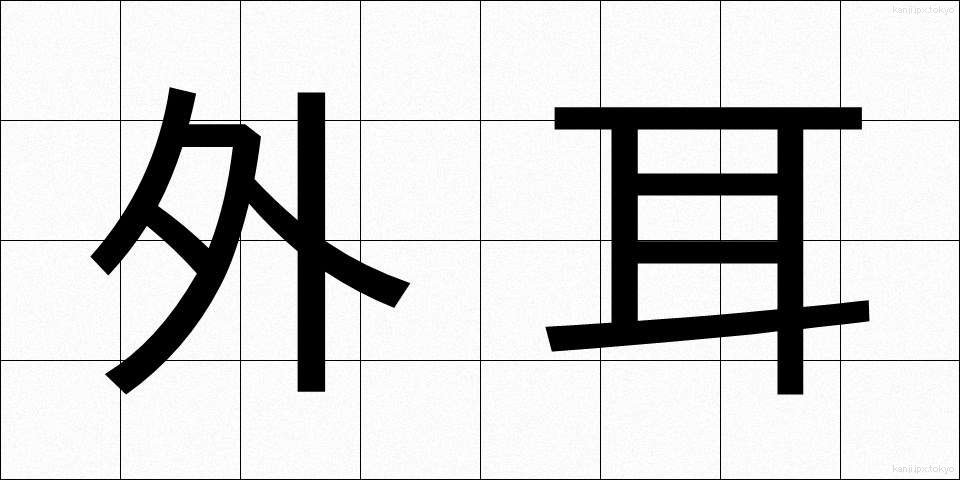 外耳 (がいじ)