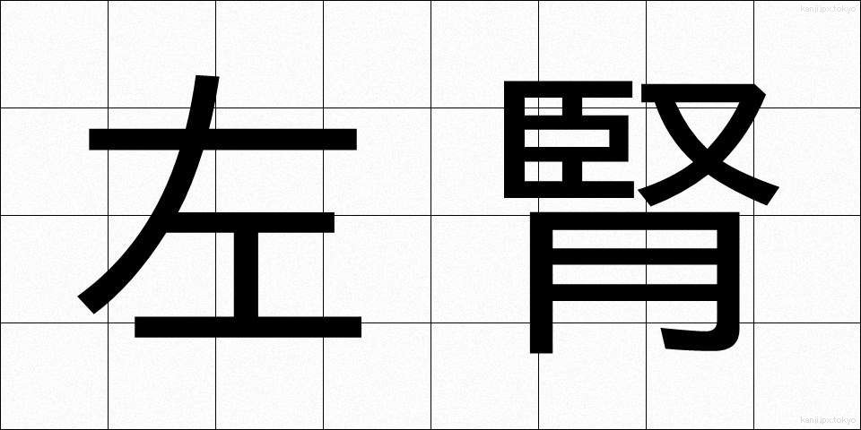 左腎 (さじん)