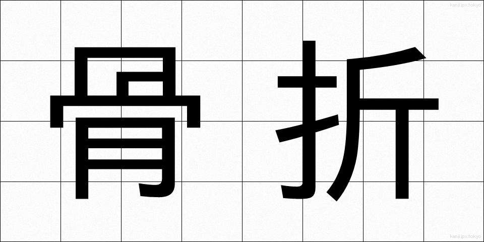 骨折 (こっせつ)