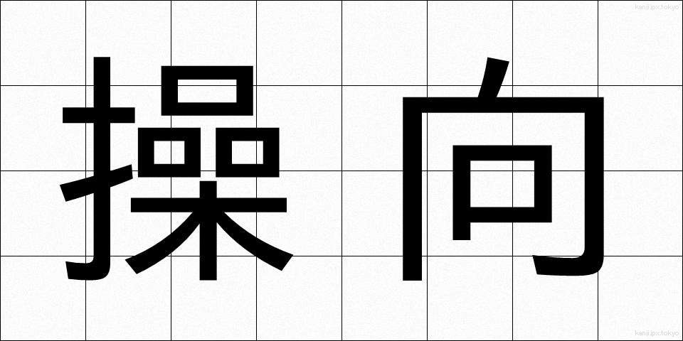操向 (そうこう)