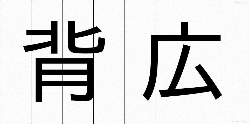 背広 (せびろ)
