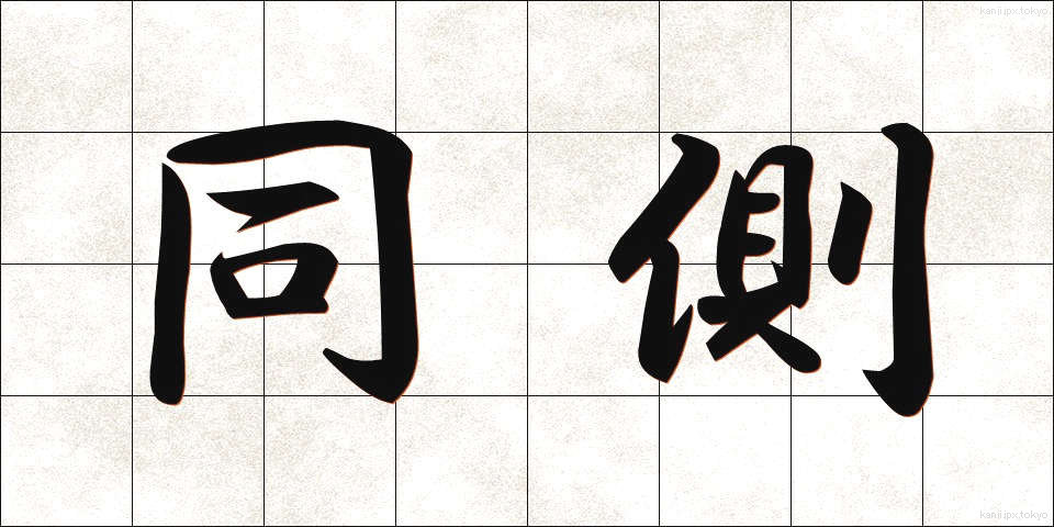 同側 (どうそく)