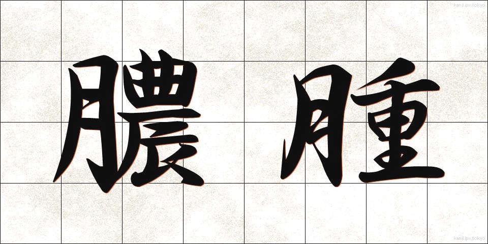 膿腫 (のうしゅ)