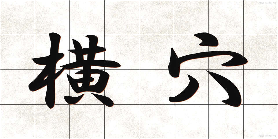 横穴 (よこあな)
