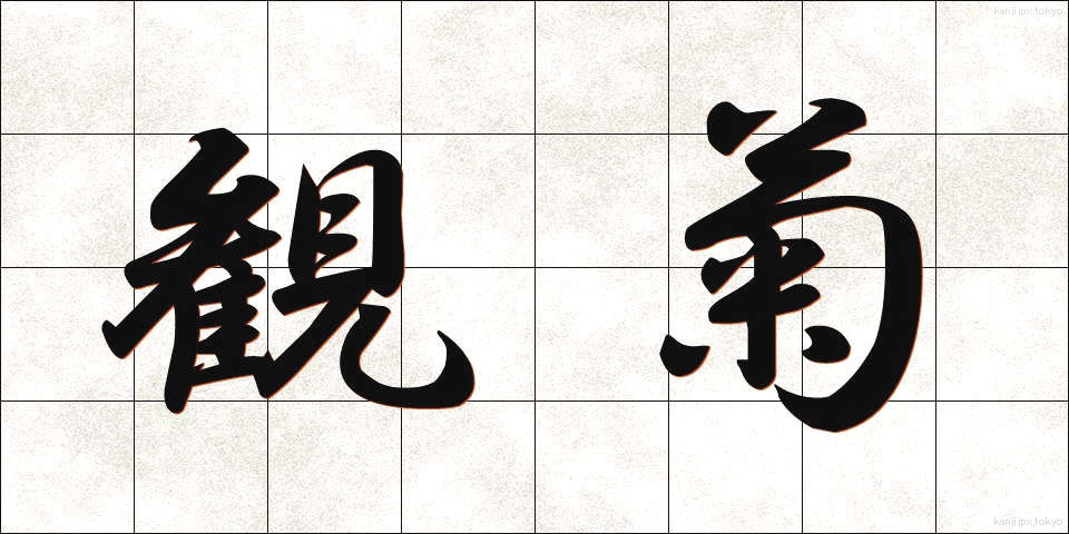 観菊 (かんぎく)