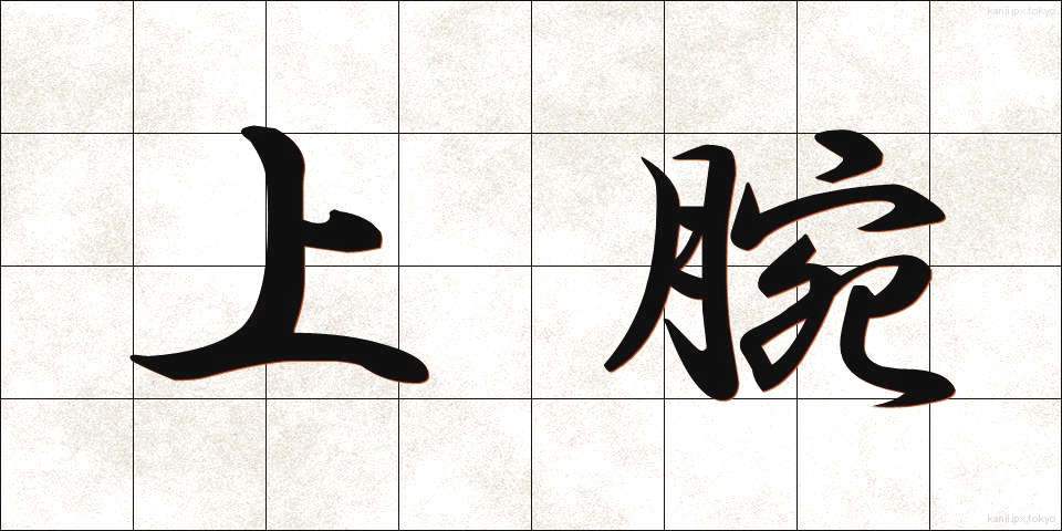 上腕 (じょうわん)