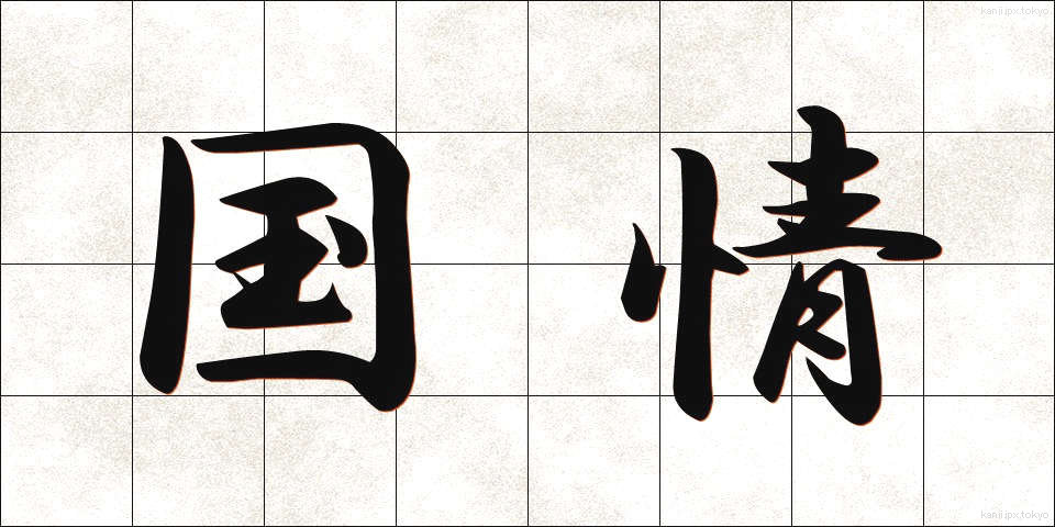 国情 (こくじょう)