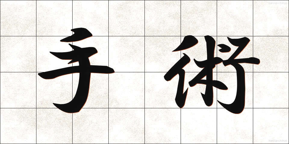 手術 (しゅじゅつ)