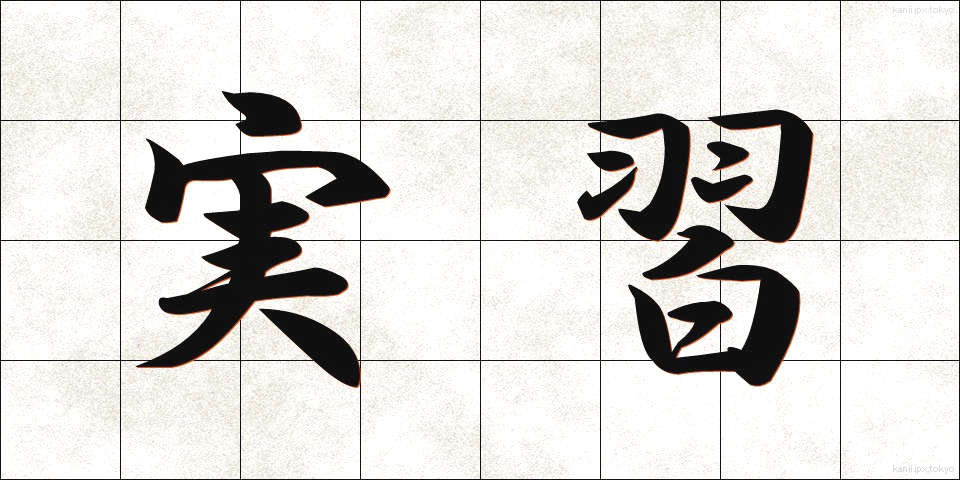 実習 (じっしゅう)