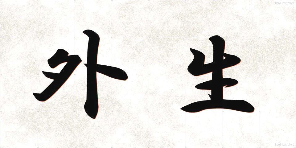 外生 (がいせい)