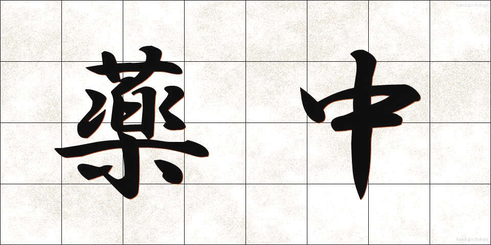 薬中 (やくちゅう)