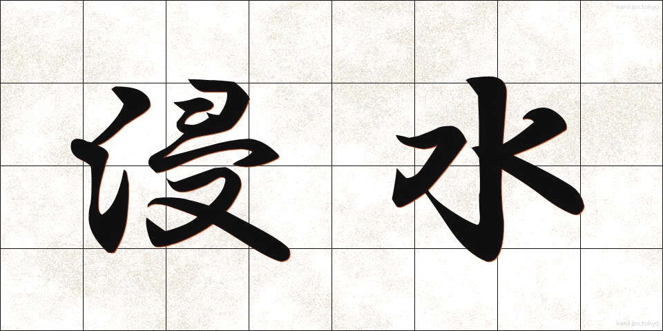 浸水 (しんすい)