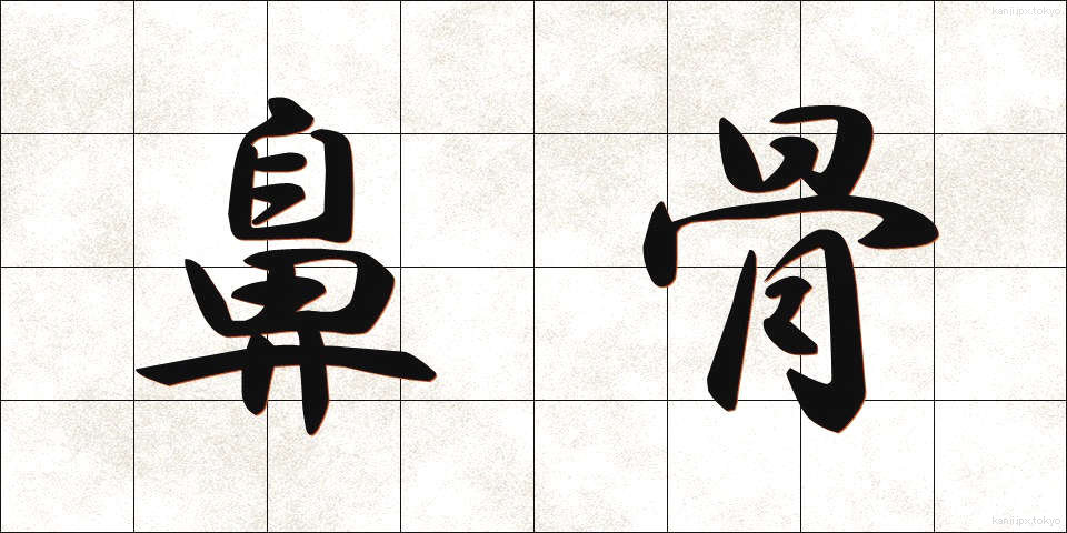 鼻骨 (びこつ)