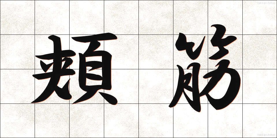 頬筋 (ほおきん)