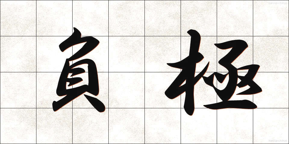 負極 (ふっきょく)