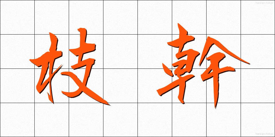 枝幹 (えだみき)