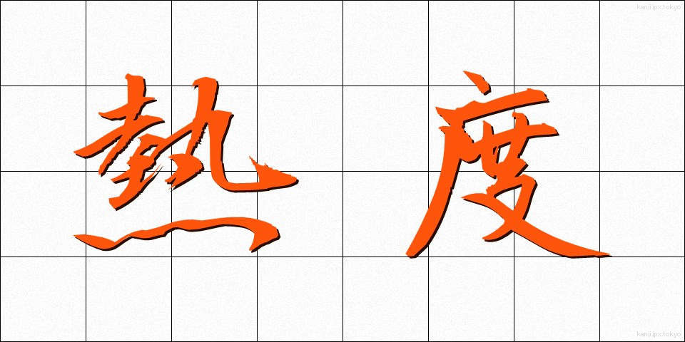 熱度 (ねつど)