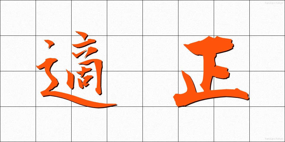 適正 (てきせい)