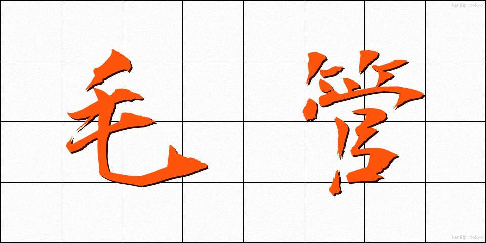 毛管 (もうかん)