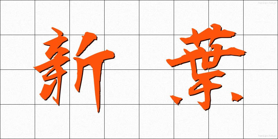 新葉 (しんよう)