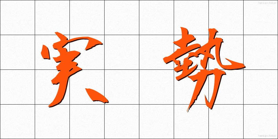 実勢 (じっせい)