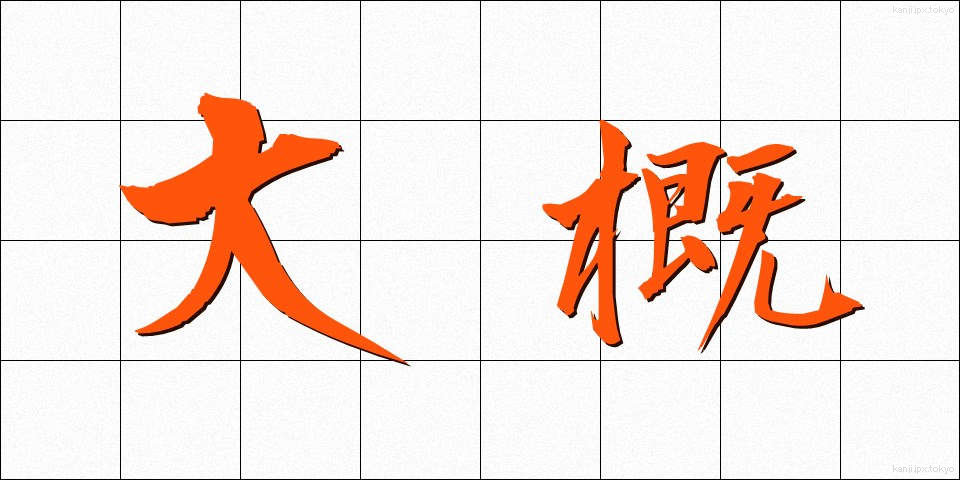 大概 (たいがい)