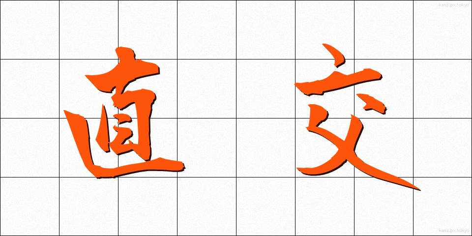直交 (ちょっこう)