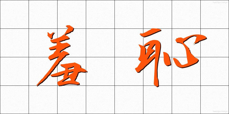 羞恥 (しゅうち)