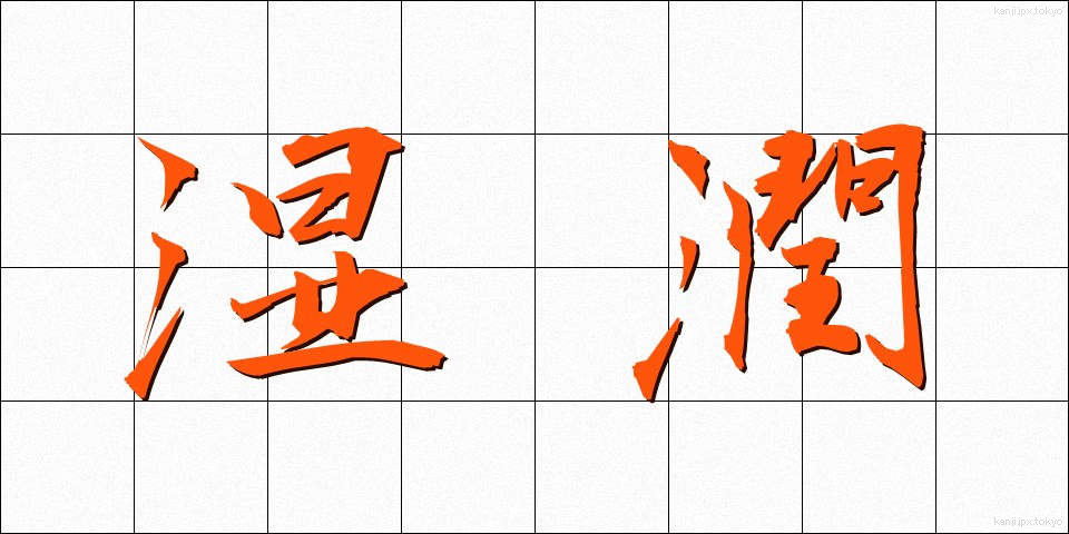 湿潤 (しつじゅん)